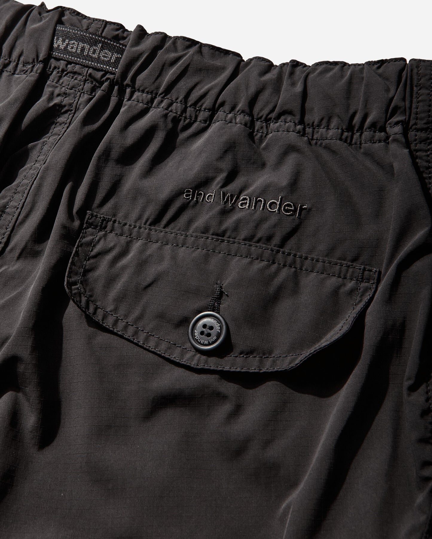 and wander 091  Oversized Cargo Pants Black  Pants Cargo 5746982088 010