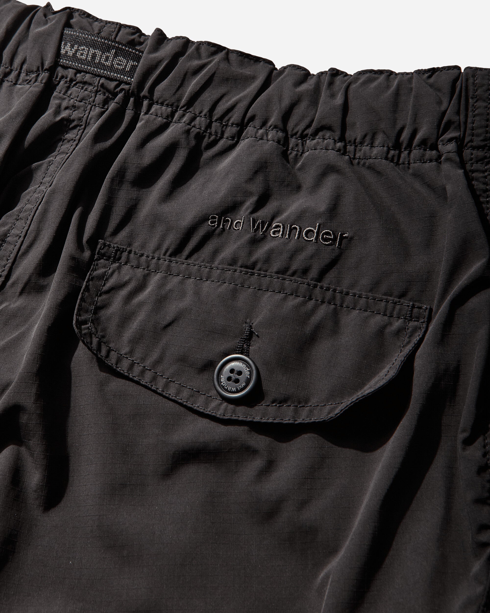 and wander 091  Oversized Cargo Pants Black  Pants Cargo 5746982088 010