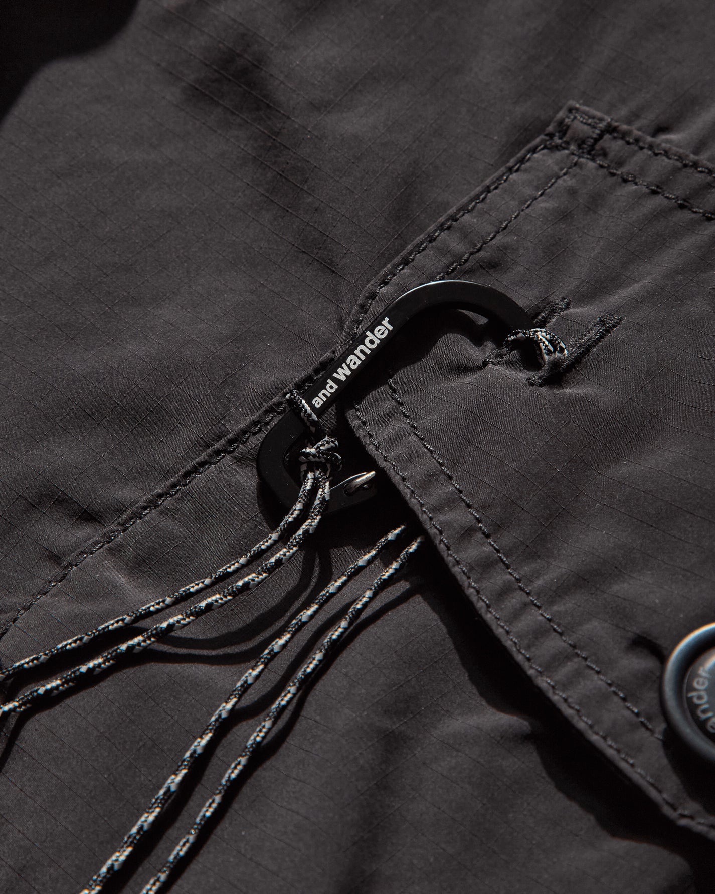 and wander 93  Oversized Cargo Pants Black Pants Cargo 5745282094 010