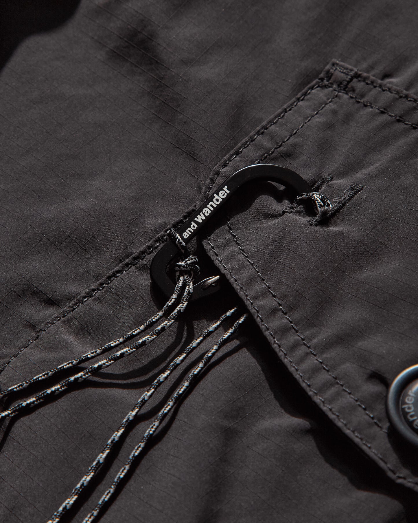 and wander 93  Oversized Cargo Pants Black Pants Cargo 5745282094 010