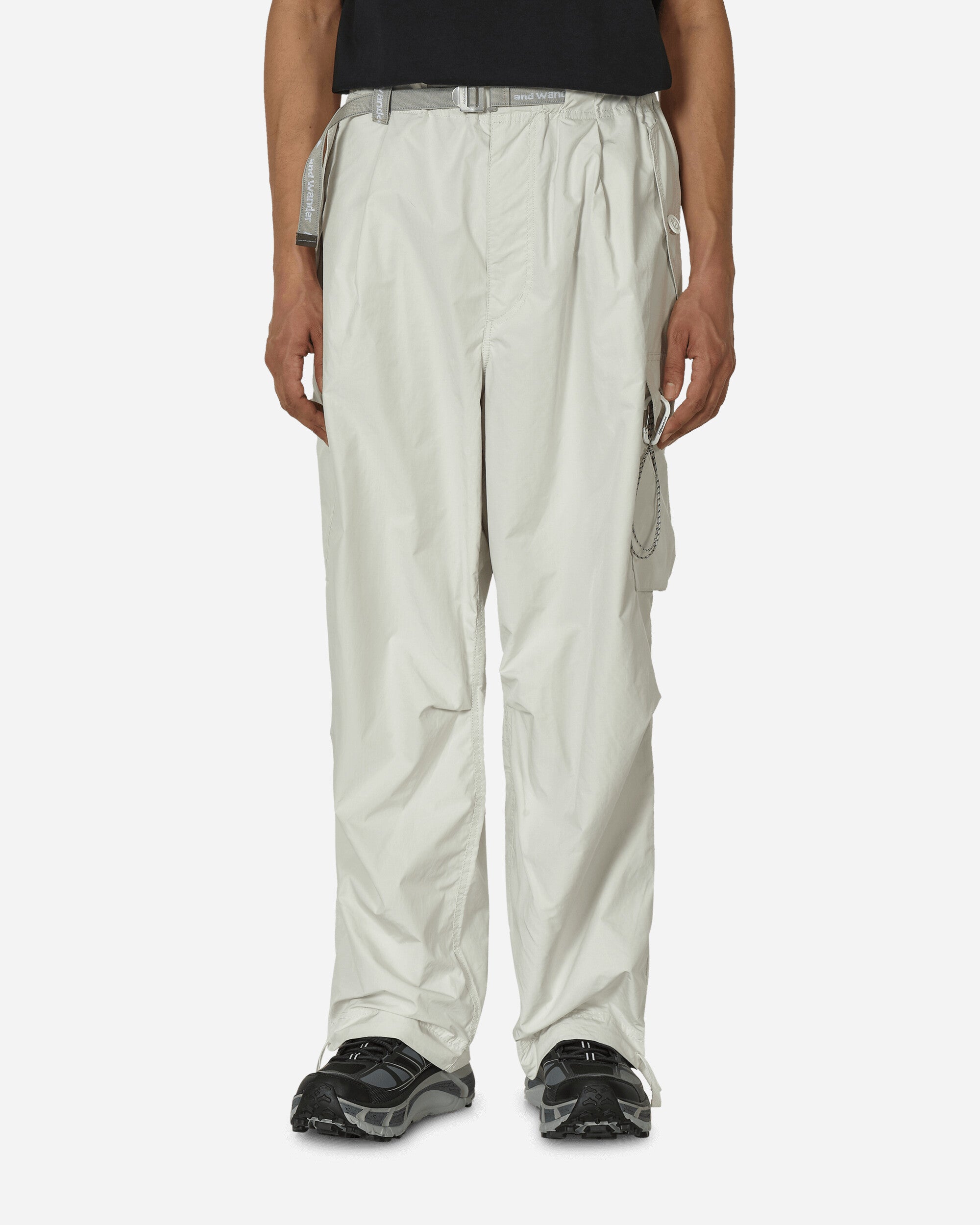 and wander Oversized Cargo Pants Off White - Slam Jam® Official Store