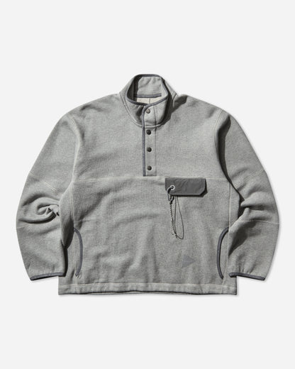 and wander 76  Sweat Pullover Gray Sweatshirts Crewneck 5745284080 020