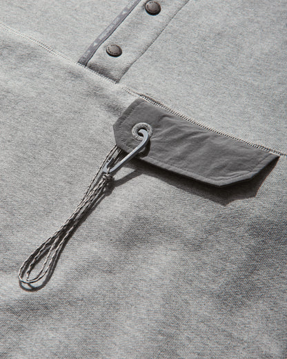 and wander 76  Sweat Pullover Gray Sweatshirts Crewneck 5745284080 020