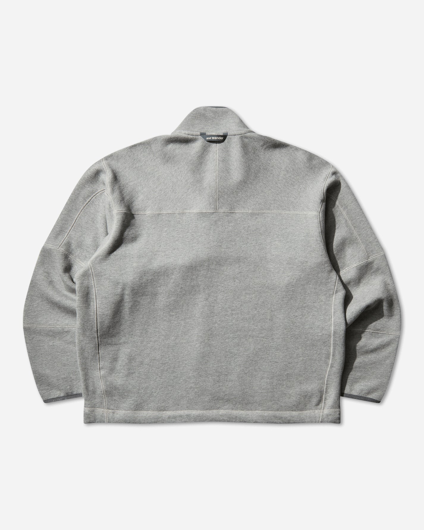 and wander 76  Sweat Pullover Gray Sweatshirts Crewneck 5745284080 020
