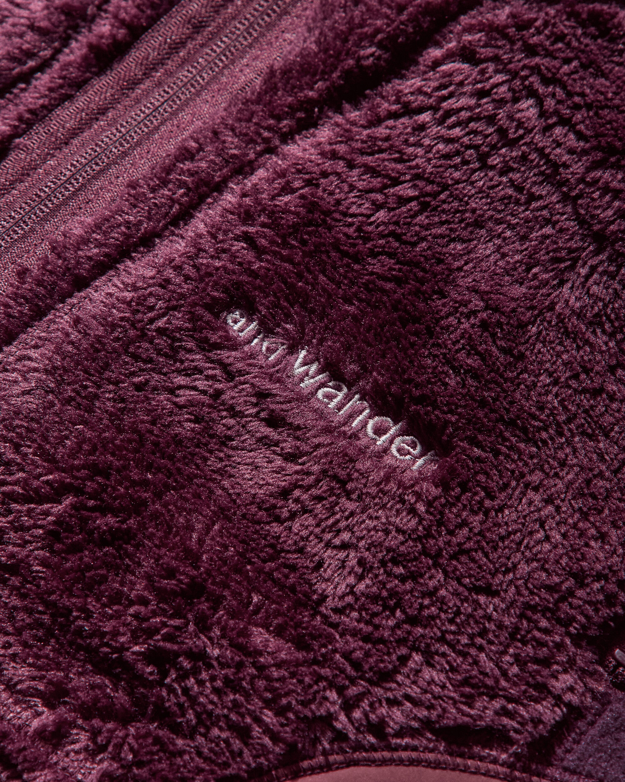 and wander 18  High Loft Fleece Jacket Purple Sweatshirts Fleece 5745241018 080