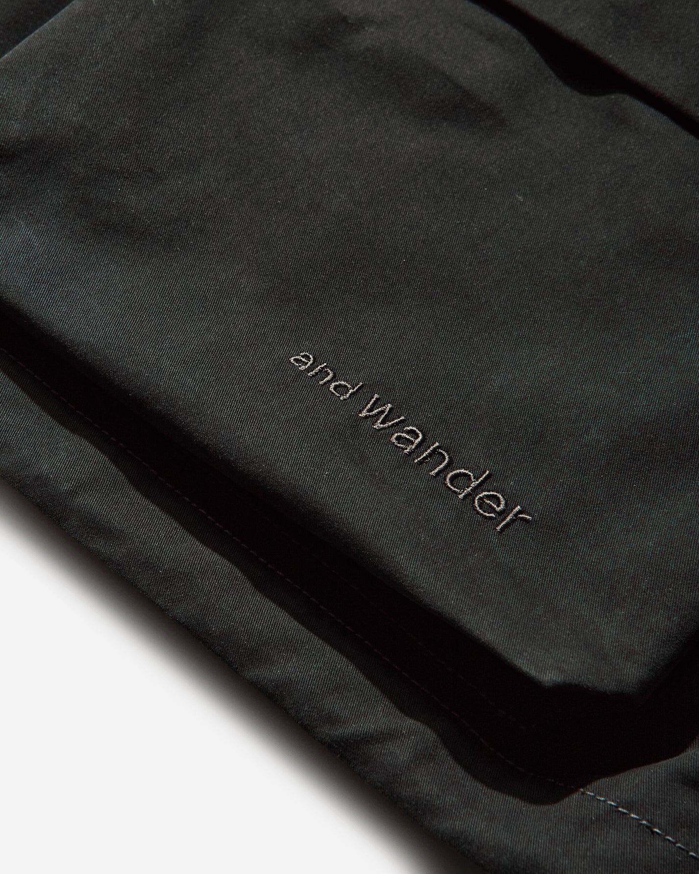 and wander 51  C/Pe Twill Field Jacket(M) Black Coats and Jackets Jackets 5745281054 010