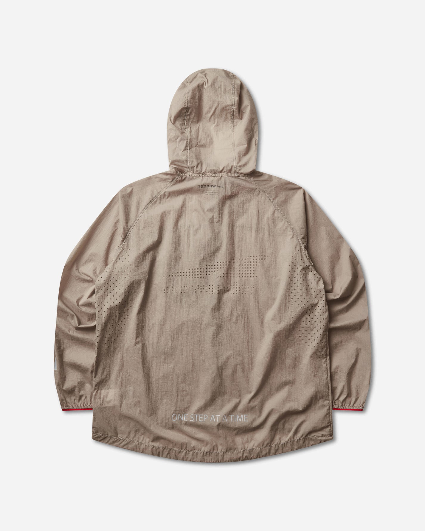 and wander Al01 Altra × And Wander Ventilation Wind Jacket Beige Coats and Jackets Jackets 5746121500 040