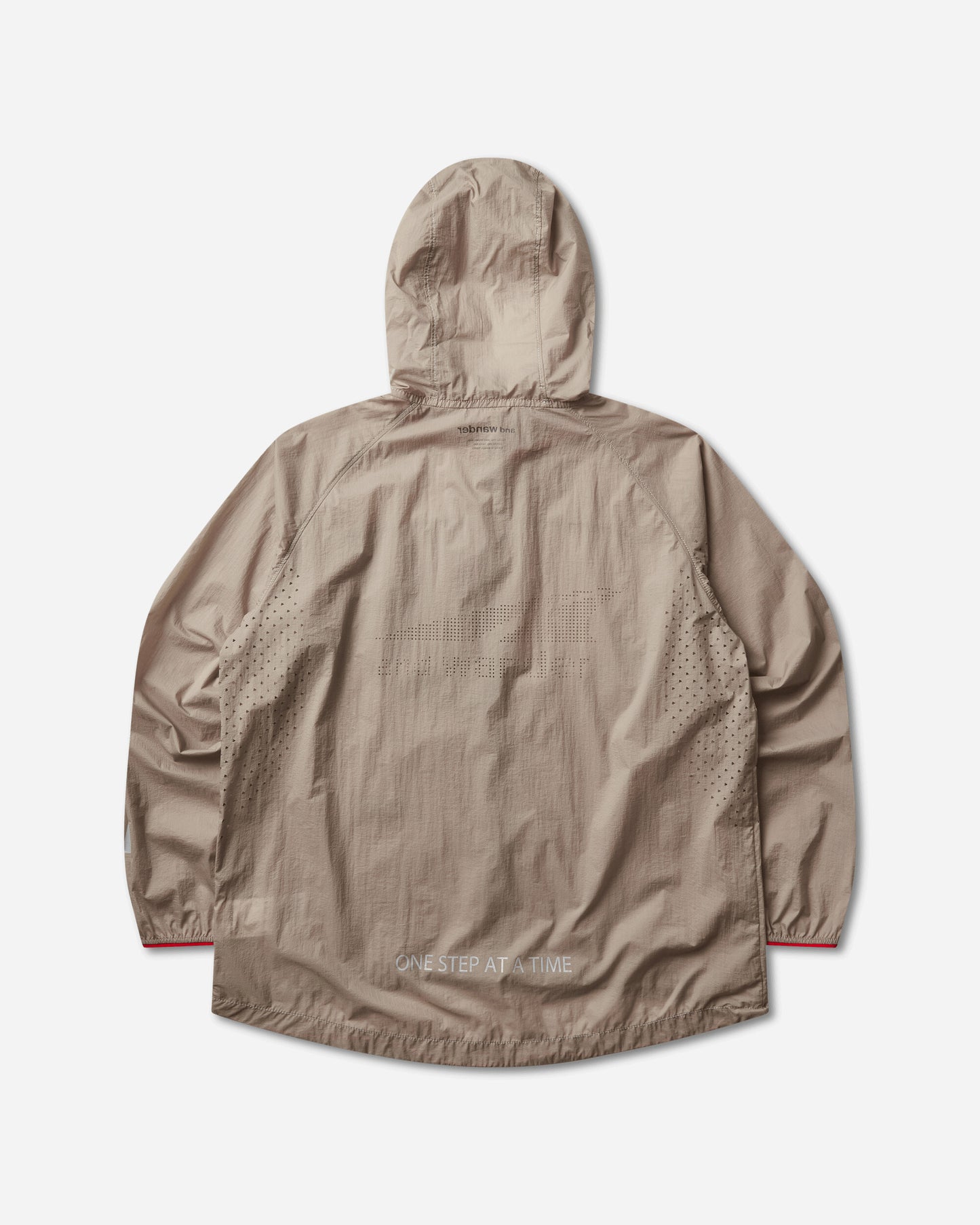 and wander Al01 Altra × And Wander Ventilation Wind Jacket Beige Coats and Jackets Jackets 5746121500 040