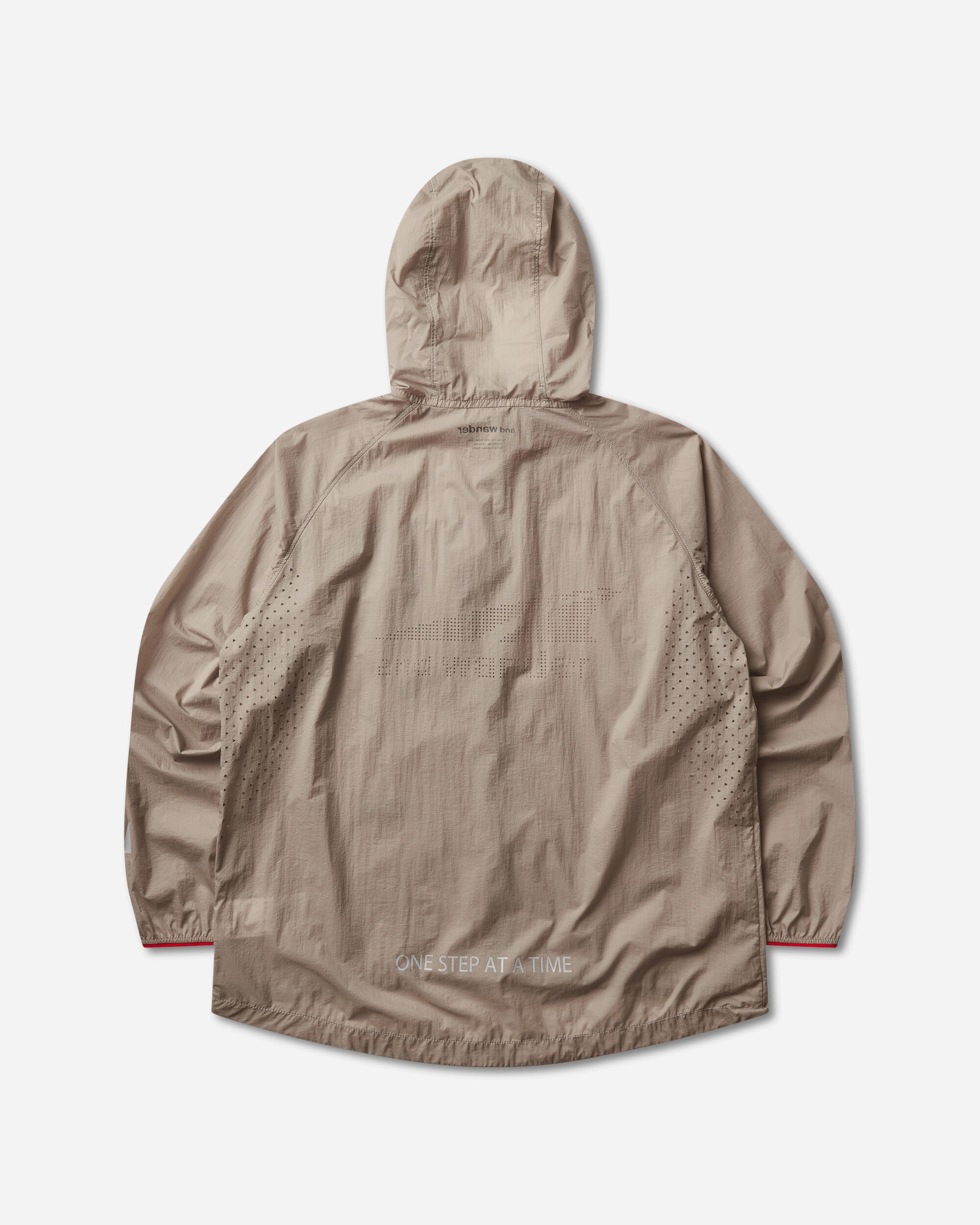 and wander Al01 Altra × And Wander Ventilation Wind Jacket Beige Coats and Jackets Jackets 5746121500 040