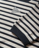 and wander 075  Stripe Pocket Ls T Navy T-Shirts Longsleeve 5746184077 120