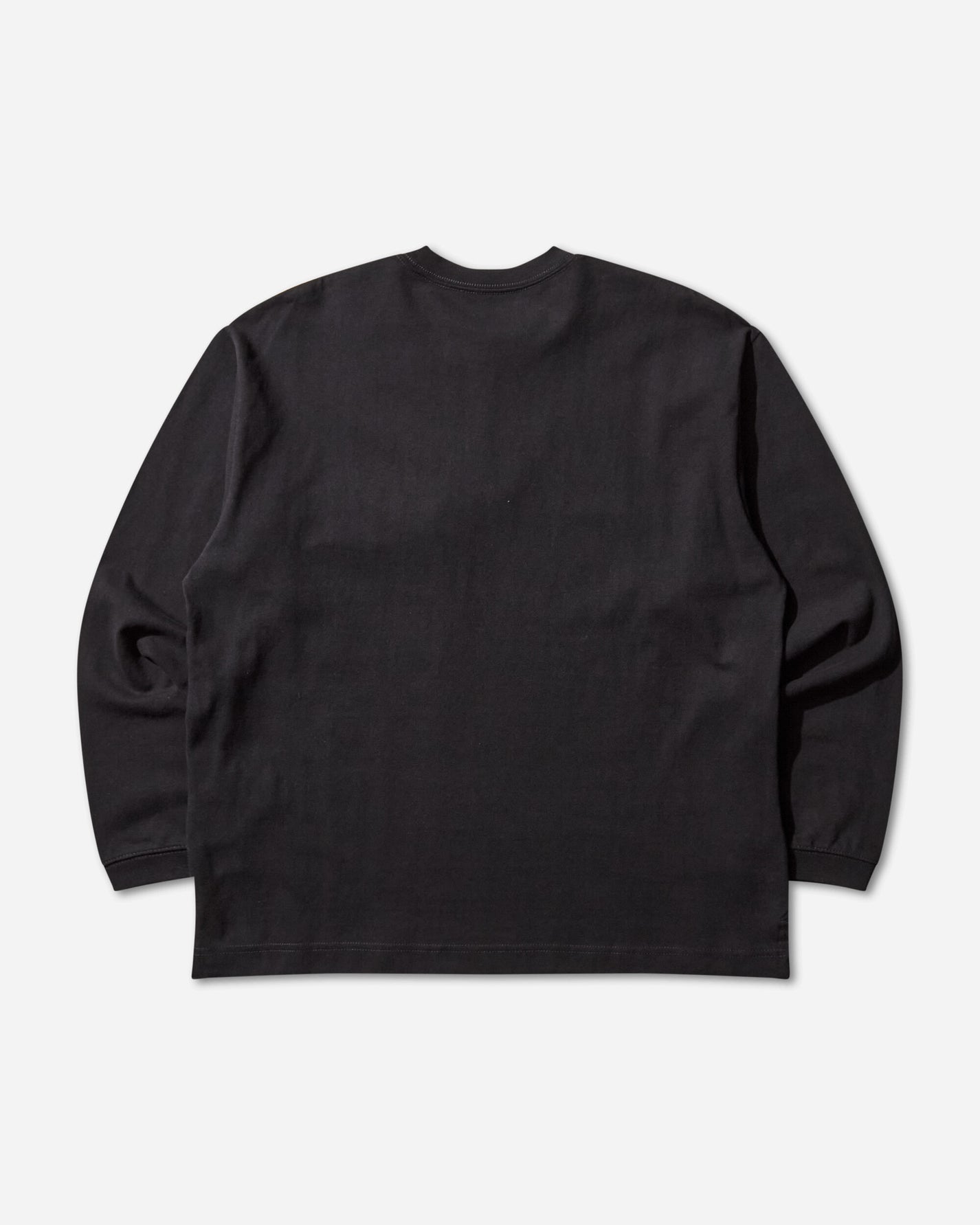 and wander 80  Heavy Cotton Pocket Ls T Black T-Shirts Longsleeve 5745284082 010