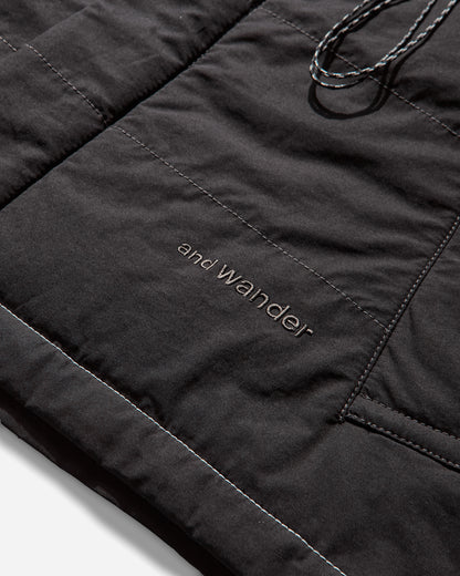 and wander 47  C/N Octa Swing Top Black Shirts Overshirt 5745281055 010