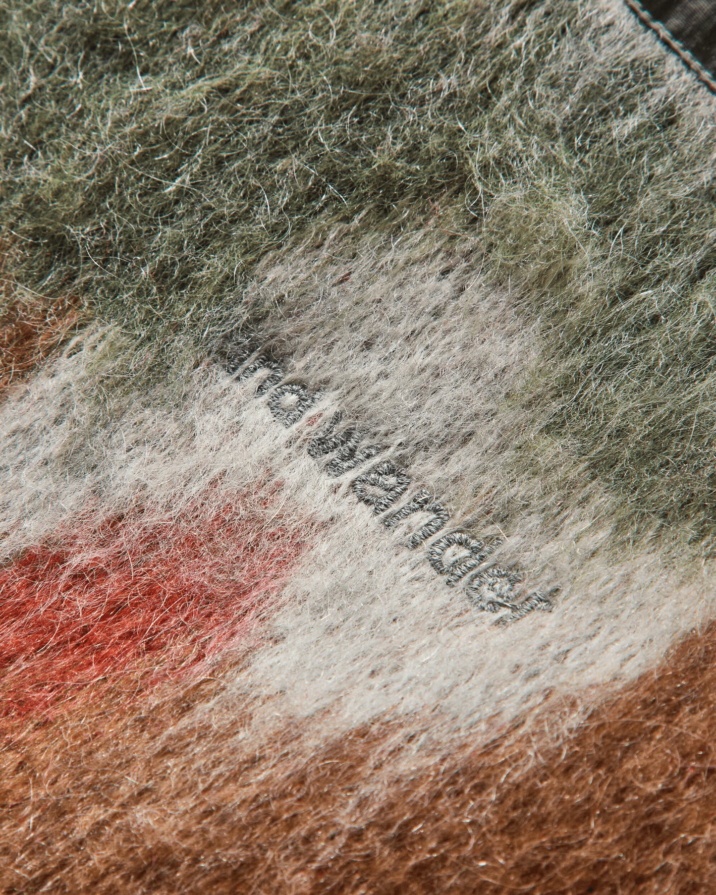 and wander 60  Mix Color Shaggy Knit Sweater Brown Mix Knitwears Sweaters 5745284064 401