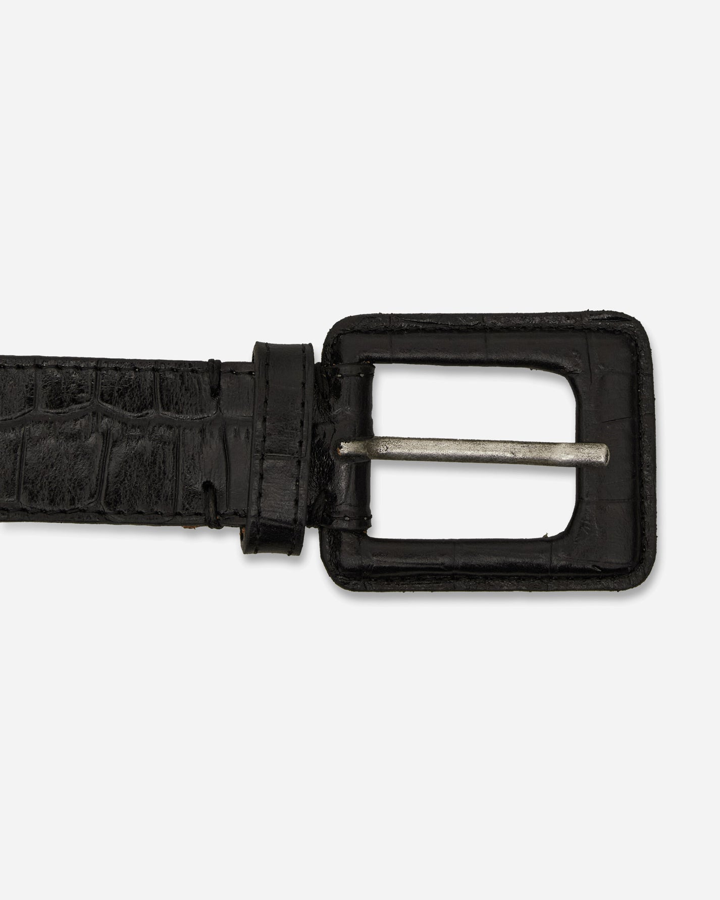 mfpen Drivers Belt Black Croc Belts Belt A326-019 Black
