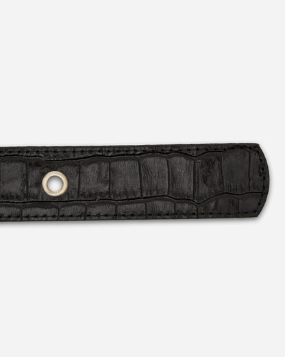 mfpen Drivers Belt Black Croc Belts Belt A326-019 Black