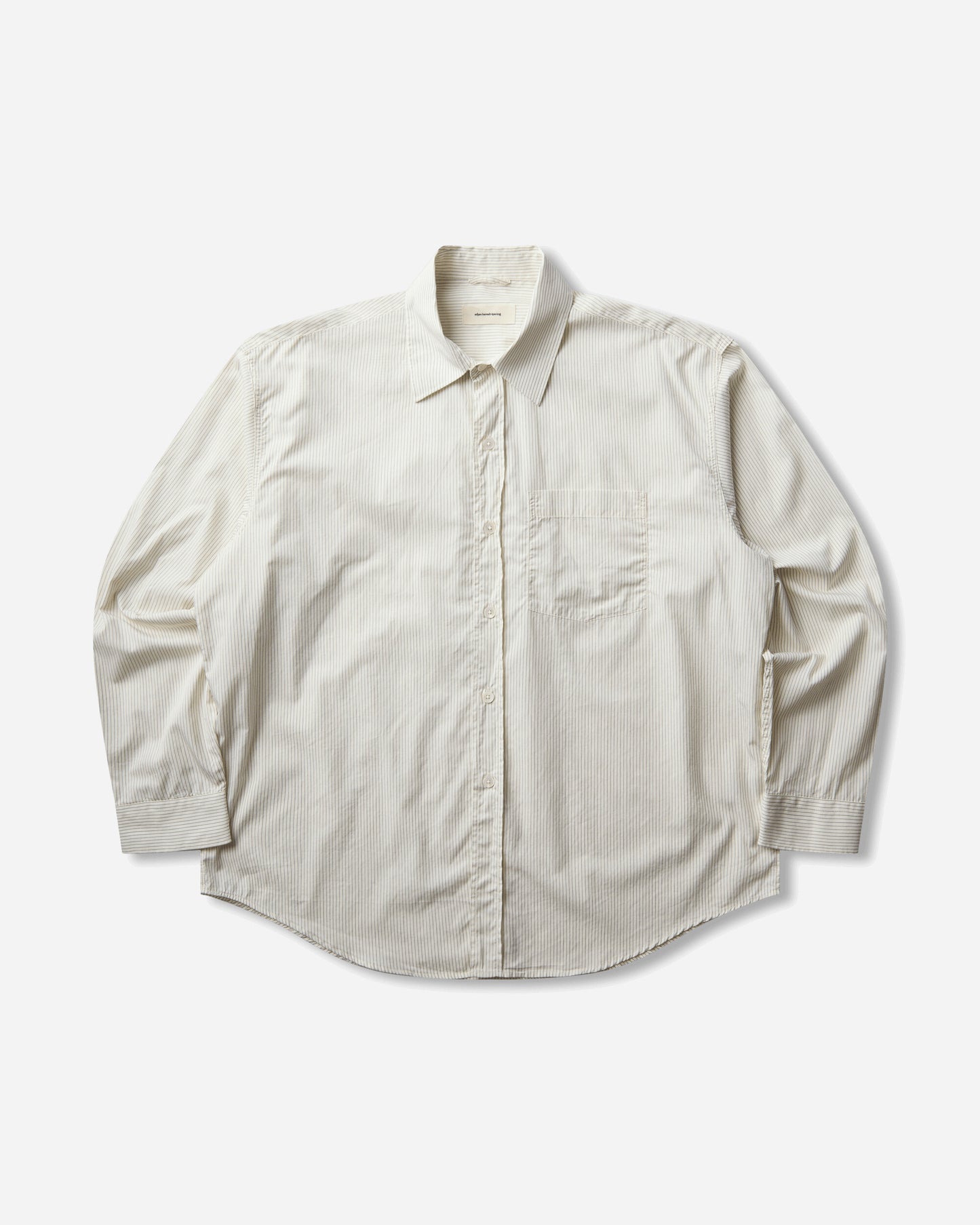 mfpen Executive Shirt Elegant Stripe Shirts Longsleeve Shirt M326-070 White