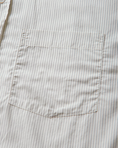 mfpen Executive Shirt Elegant Stripe Shirts Longsleeve Shirt M326-070 White