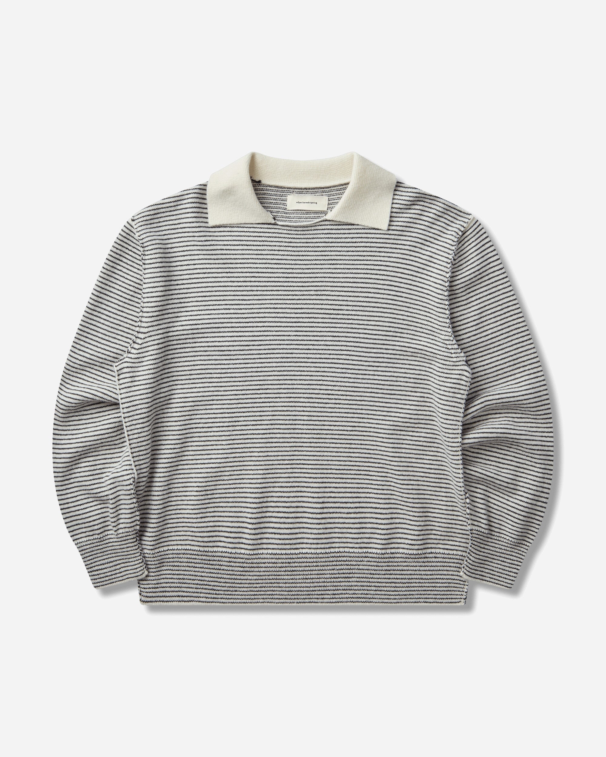 Slam Jam Longsleeve T-Shirt Deep Black / White