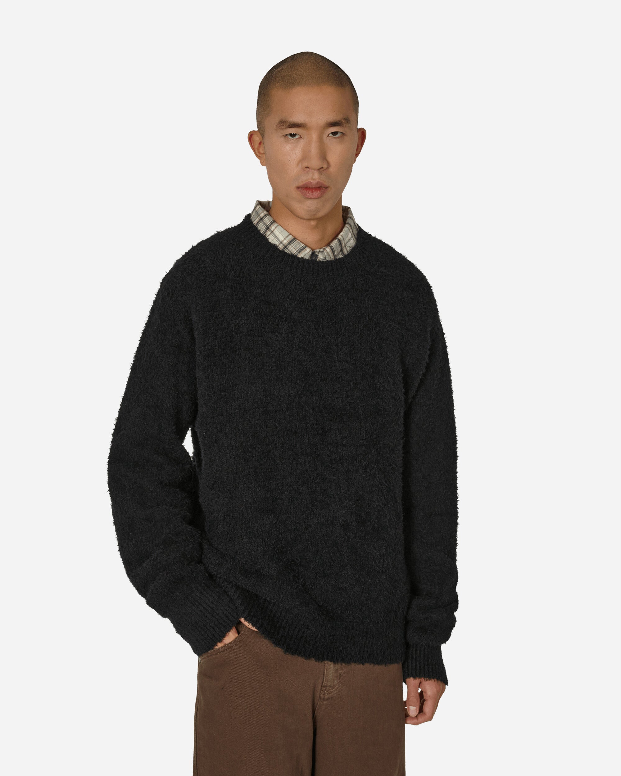 Furry Sweater Black