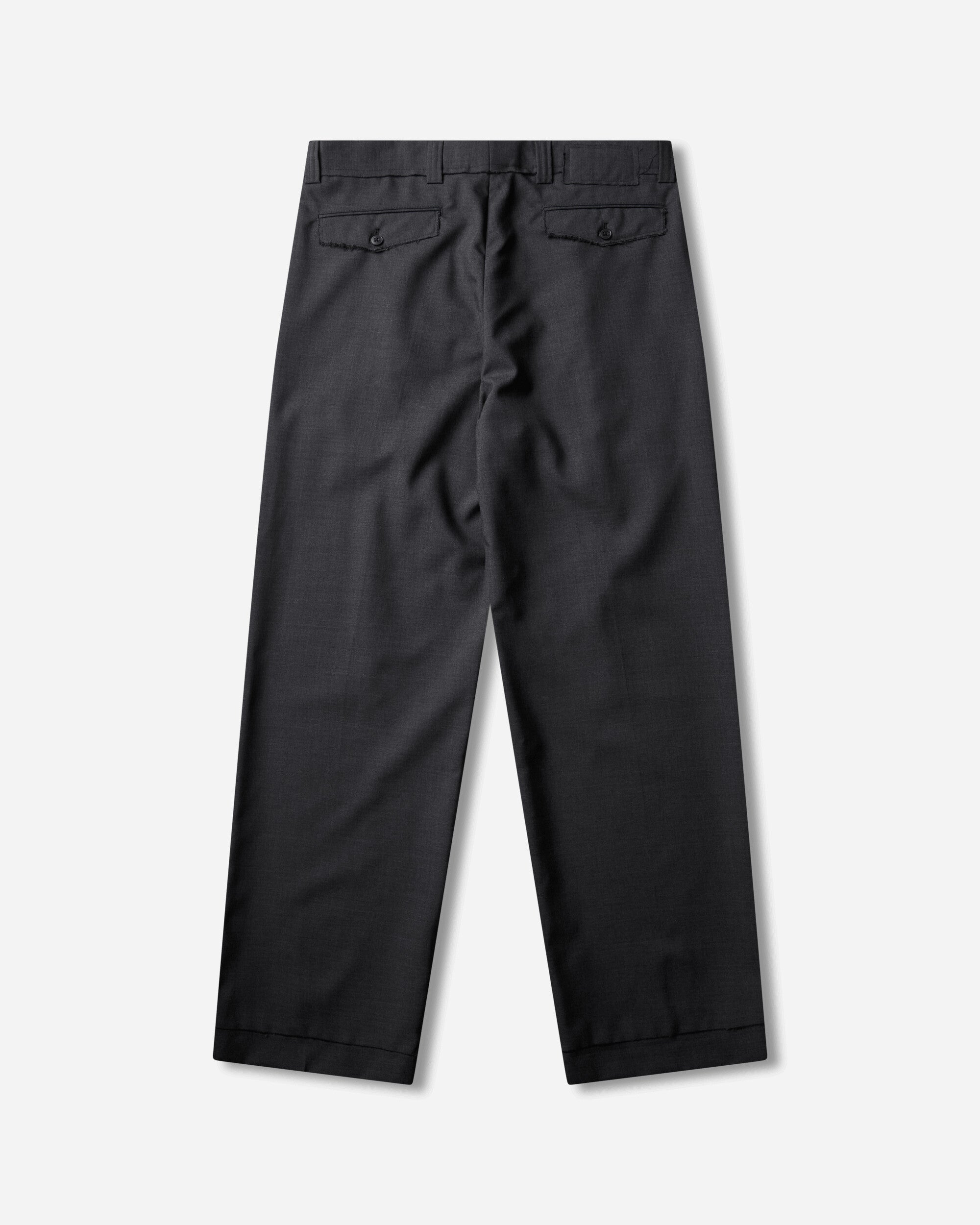mfpen Patch Trousers Dark Grey Dry Wool Pants Trousers M326-024 Grey