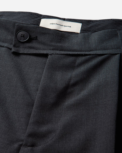 mfpen Patch Trousers Dark Grey Dry Wool Pants Trousers M326-024 Grey