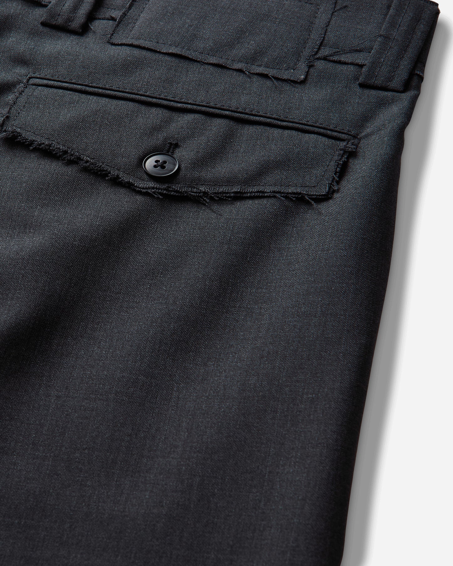 mfpen Patch Trousers Dark Grey Dry Wool Pants Trousers M326-024 Grey