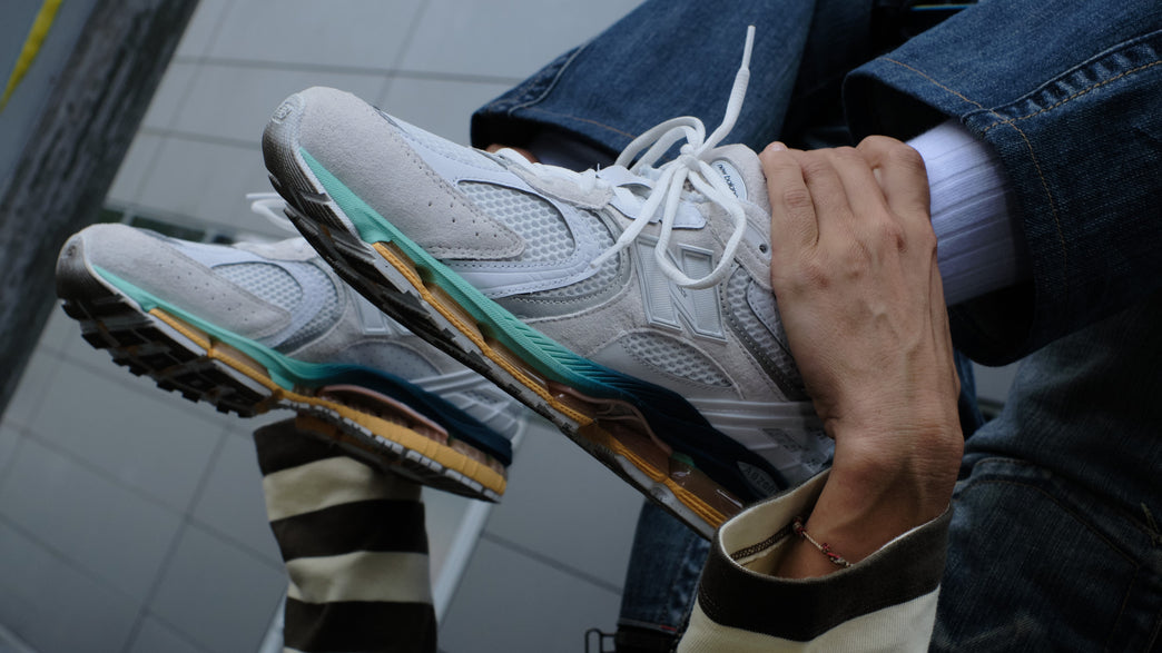 Slackline Walkers Bring New Balance 1954R To Life.