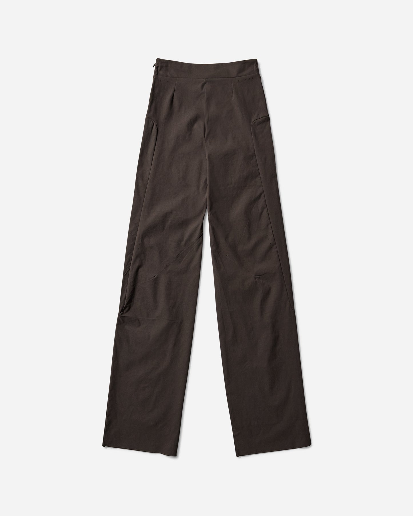 ROA Marva Compression Flared Pants Dark Brown Pants Trousers RBWW048FA26 BRW0003