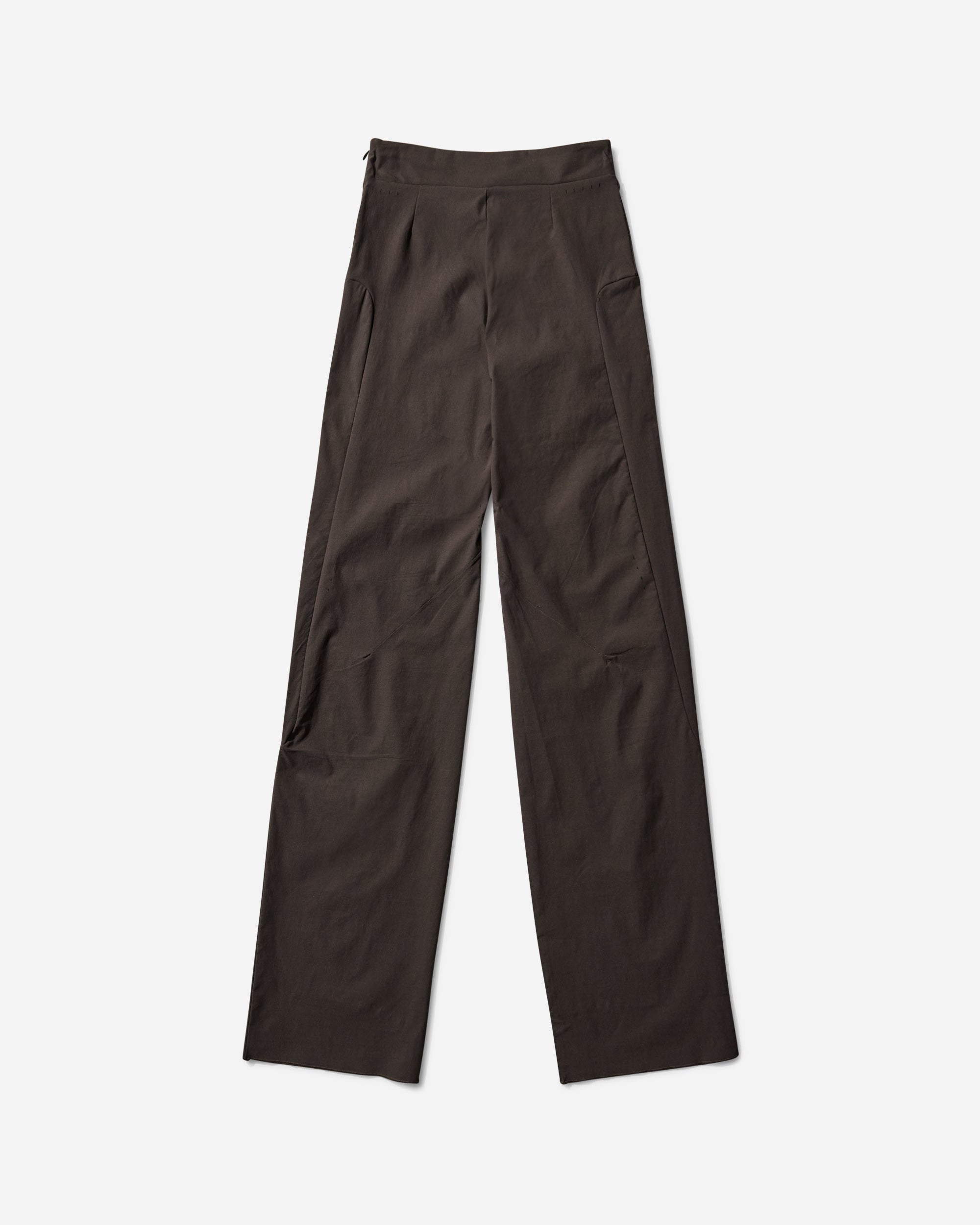 ROA Marva Compression Flared Pants Dark Brown Pants Trousers RBWW048FA26 BRW0003