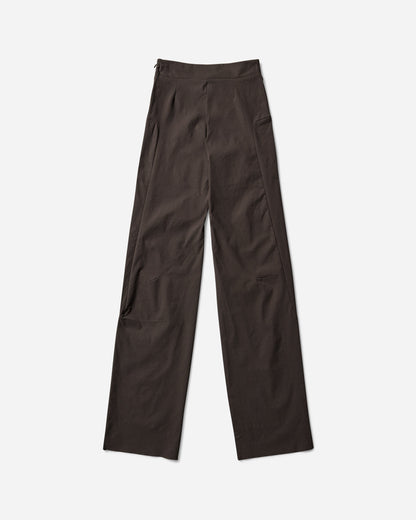 ROA Marva Compression Flared Pants Dark Brown Pants Trousers RBWW048FA26 BRW0003
