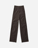 ROA Marva Compression Flared Pants Dark Brown Pants Trousers RBWW048FA26 BRW0003