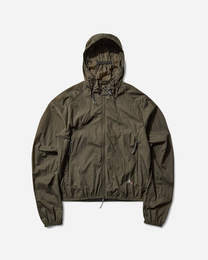 ROA Gly See Through Windbreaker Olive Coats and Jackets Jackets RBWW044FA22 GRN0012