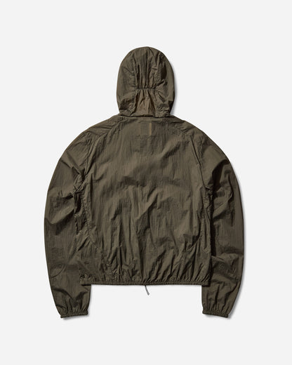 ROA Gly See Through Windbreaker Olive Coats and Jackets Jackets RBWW044FA22 GRN0012