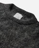 ROA Dropstitch Mohair Knit Crewneck Anthracite Knitwears Sweaters RBMW0522YA76 ANT0001