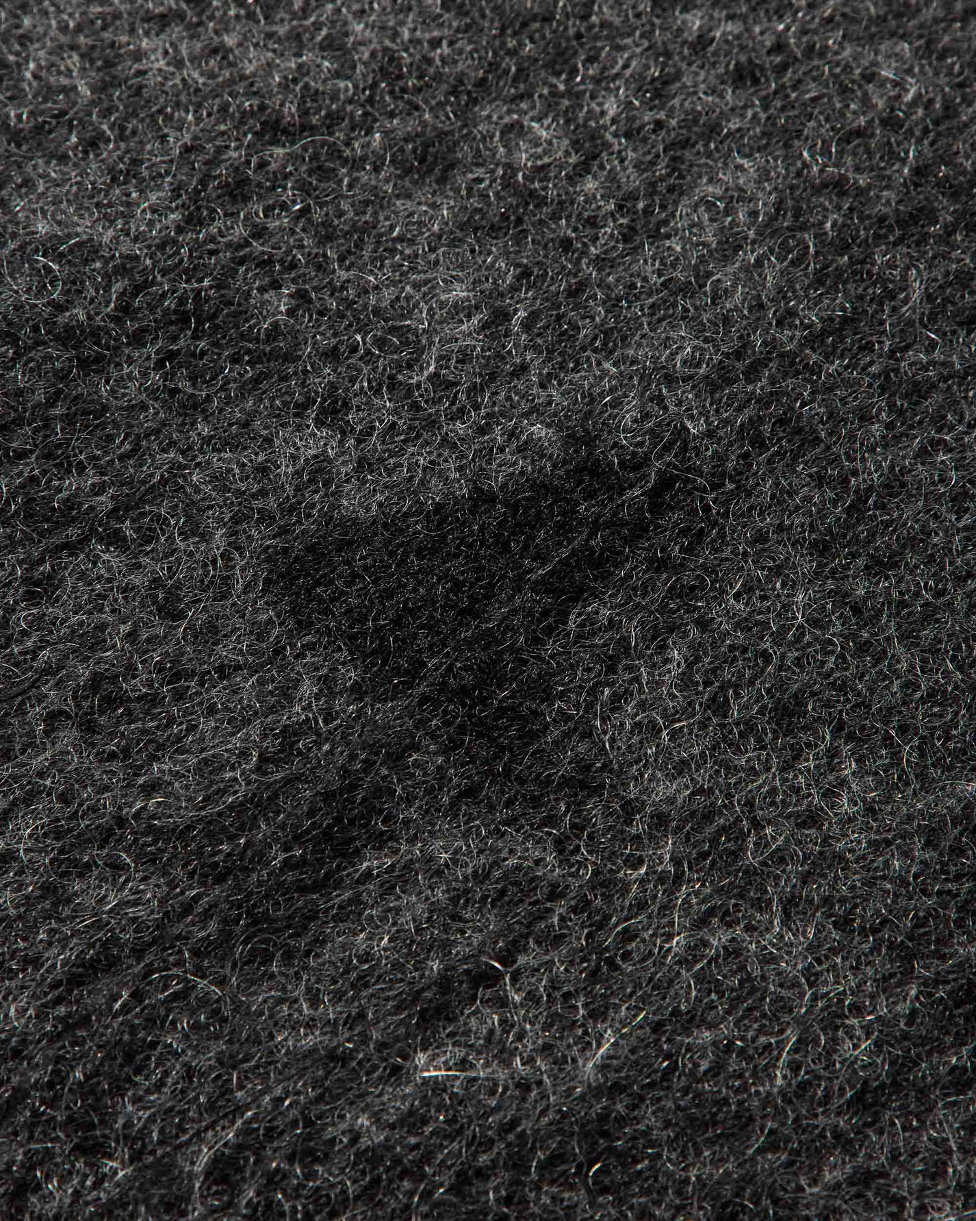 ROA Dropstitch Mohair Knit Crewneck Anthracite Knitwears Sweaters RBMW0522YA76 ANT0001