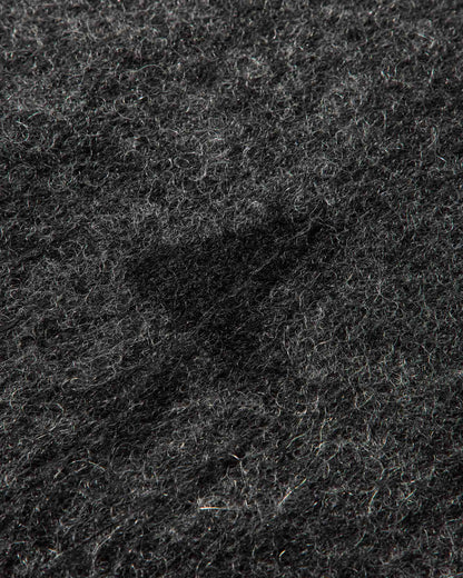 ROA Dropstitch Mohair Knit Crewneck Anthracite Knitwears Sweaters RBMW0522YA76 ANT0001