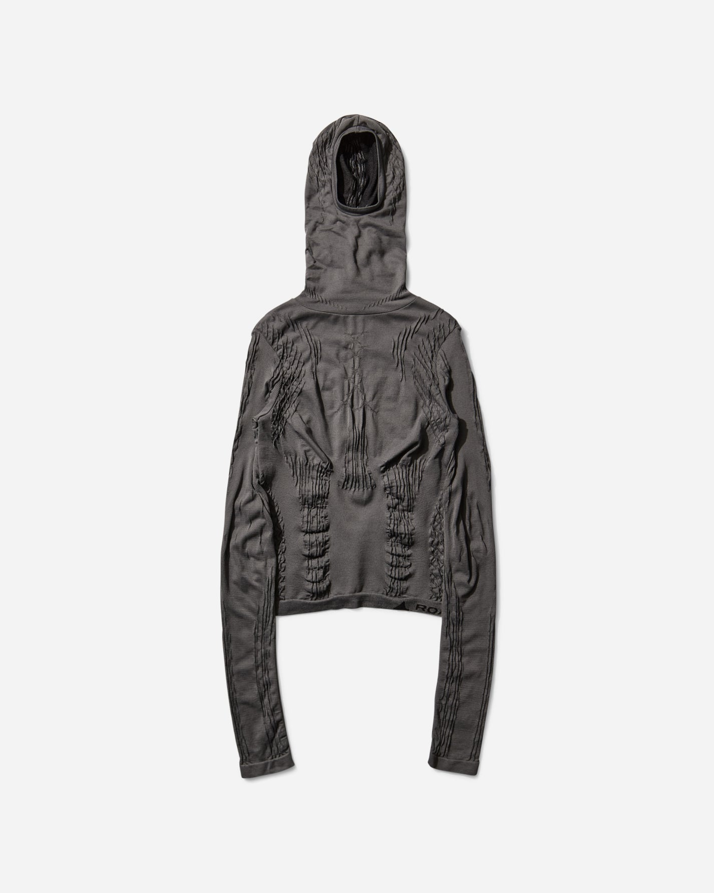 ROA Aune Dryarn Seamless Knit Top Grey T-Shirts Top RBWW054YA20 GRY0001