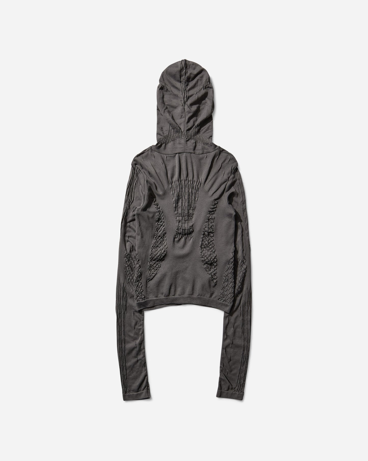 ROA Aune Dryarn Seamless Knit Top Grey T-Shirts Top RBWW054YA20 GRY0001