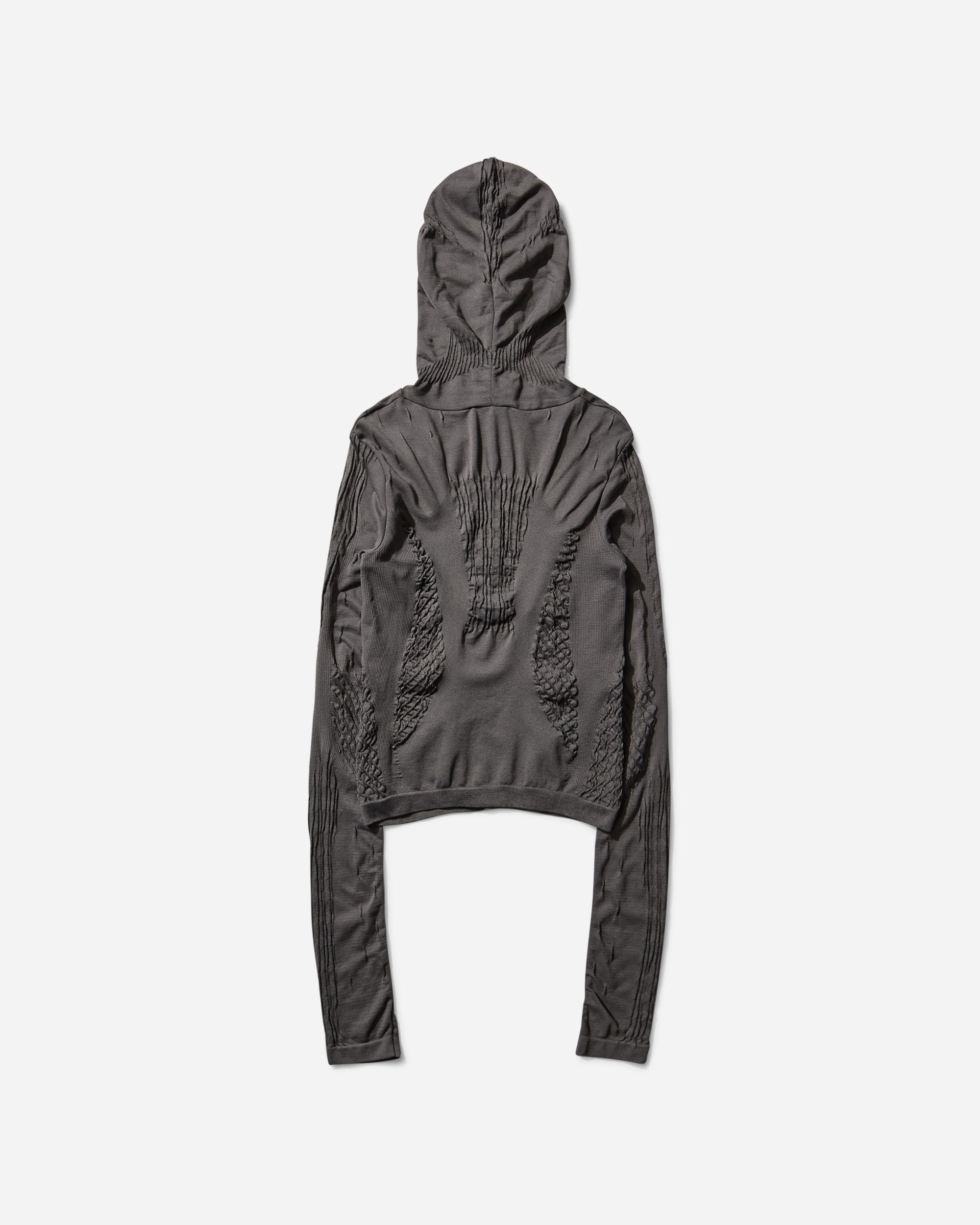 ROA Aune Dryarn Seamless Knit Top Grey T-Shirts Top RBWW054YA20 GRY0001