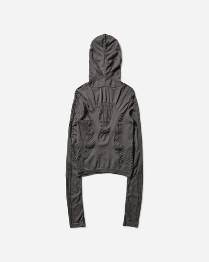 ROA Aune Dryarn Seamless Knit Top Grey T-Shirts Top RBWW054YA20 GRY0001