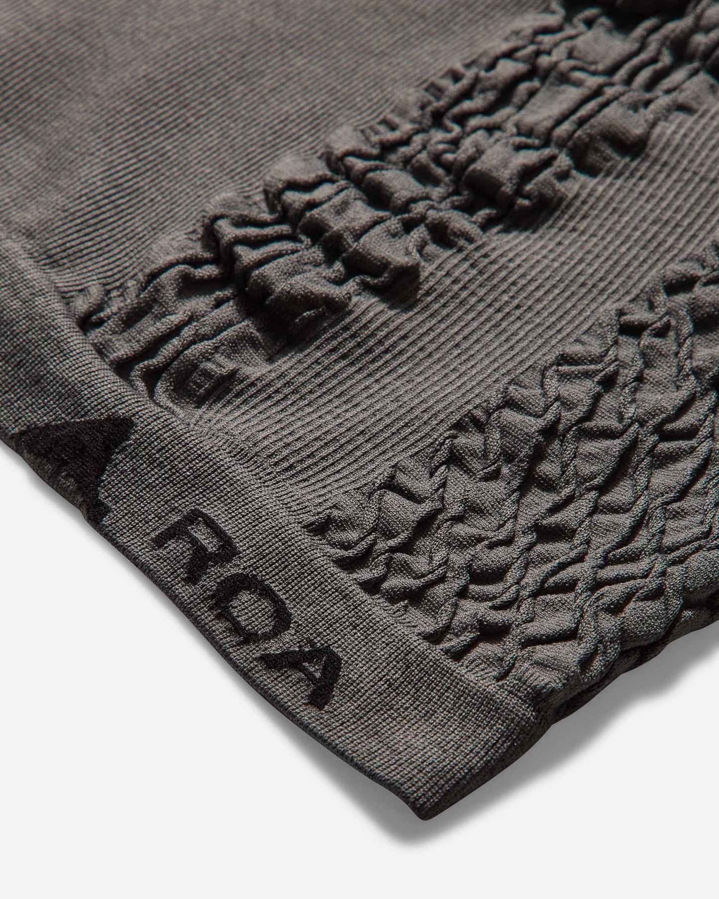 ROA Aune Dryarn Seamless Knit Top Grey T-Shirts Top RBWW054YA20 GRY0001