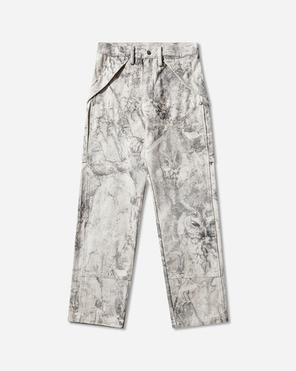 ROA Roa X Wrangler Denim Cargo Washed Pattern Owl Light Owl Light Pants Trousers YBMW0272FA209 BEG0004