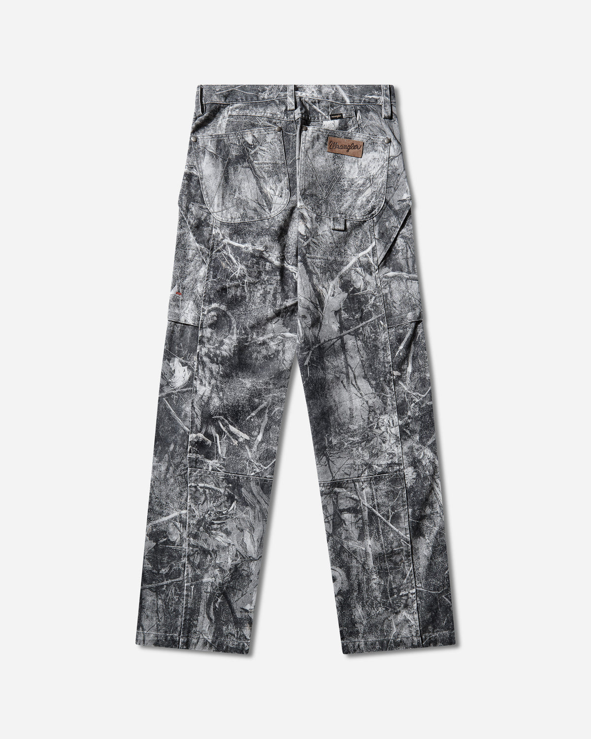 ROA Roa X Wrangler Denim Cargo Washed Pattern Owl Dark Owl Dark Pants Trousers YBMW0272FA209 BLK0001