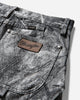 ROA Roa X Wrangler Denim Cargo Washed Pattern Owl Dark Owl Dark Pants Trousers YBMW0272FA209 BLK0001