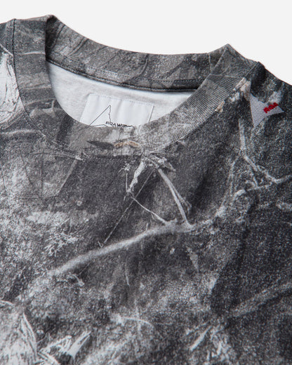 ROA Roa X Wrangler Jersey Long Sleeve Washed Pattern Owl Dark Owl Dark Shirts Longsleeve YBUW085JY05 BLK0001