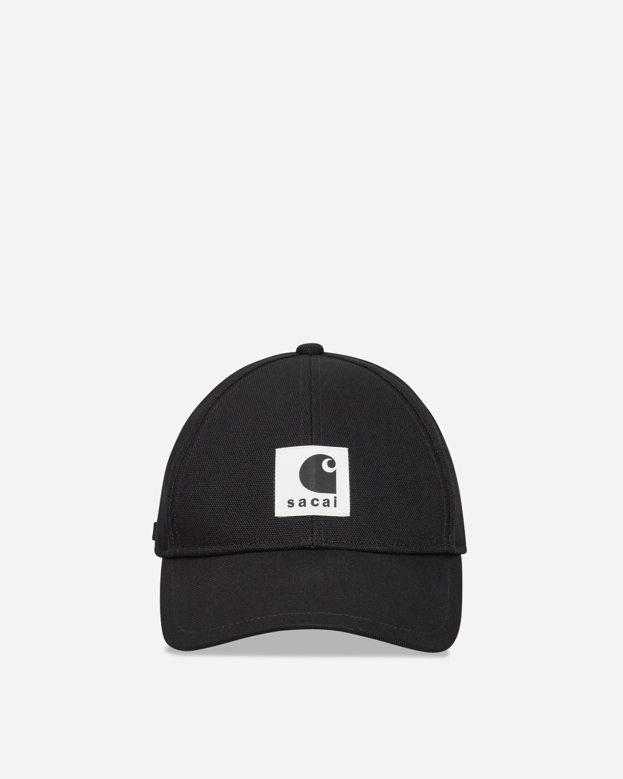 sacai Carhartt Wip Duck Cap Black Hats Caps 26-01093S 001