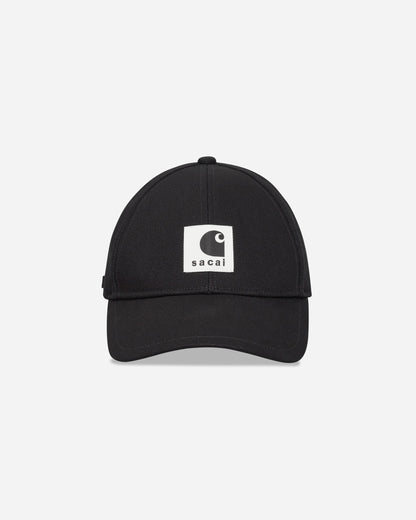 sacai Carhartt Wip Duck Cap Black Hats Caps 26-01093S 001