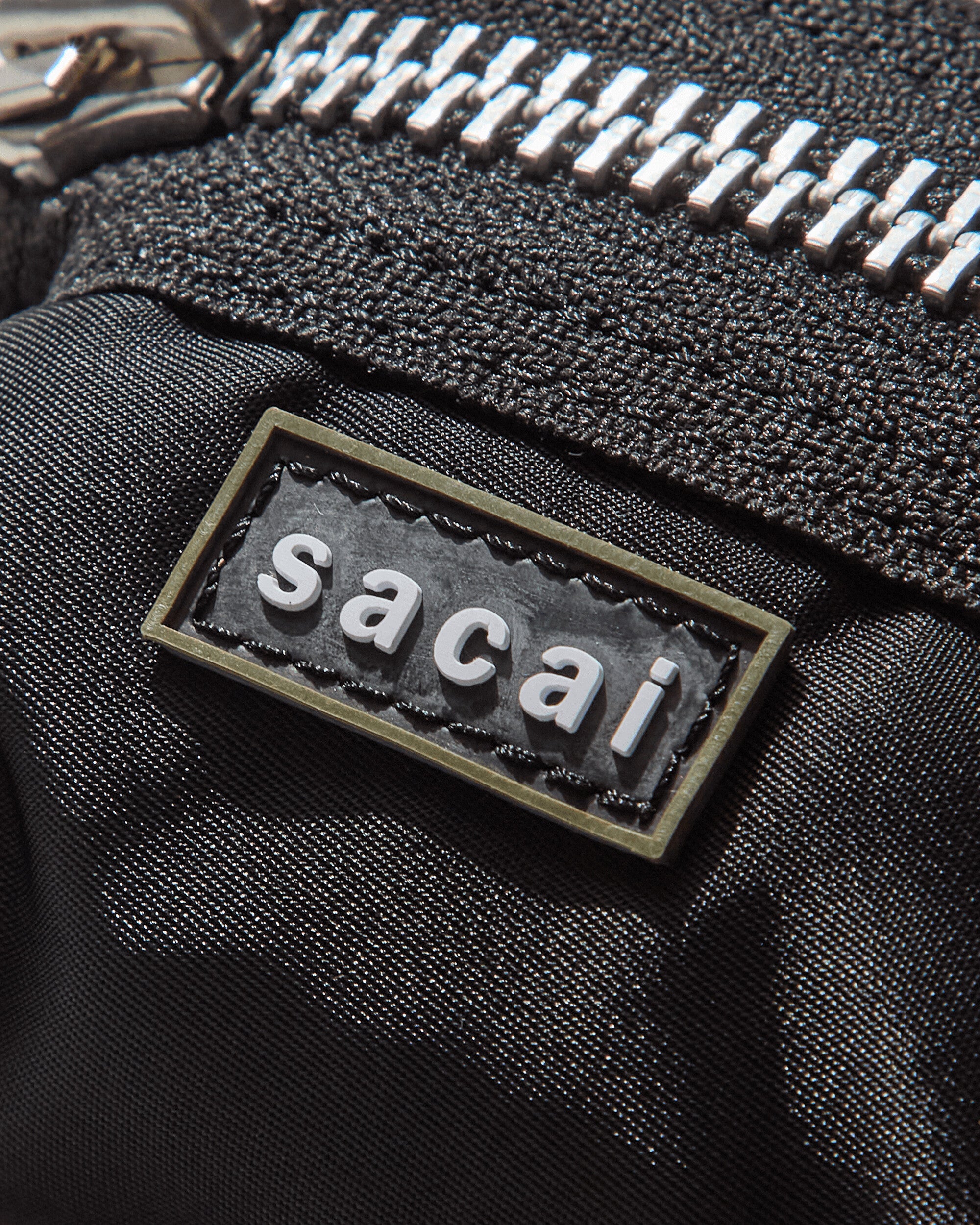 sacai Pocket Fragment Case Black Wallets and Cardholders Coin Cases 25-01025S 001