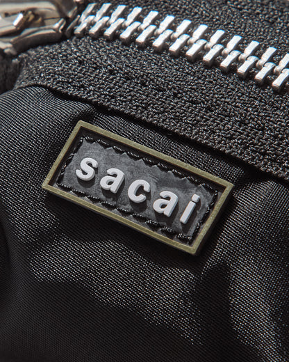 sacai Pocket Fragment Case Black Wallets and Cardholders Coin Cases 25-01025S 001