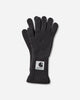 sacai Carhartt Wip Wool Knit Gloves Black Gloves and Scarves Gloves 25-00999S 001